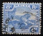Mooi kavel Commonwealth Malaya HZZ213., Verzenden, Gestempeld