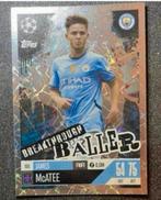 Topps MA EXTRA 24/25   BREAKTHROUGH BALLER  McATEE  MAN CITY, Verzenden, Zo goed als nieuw, Plaatje