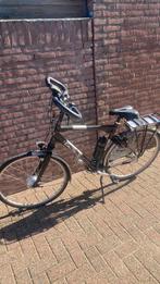 Te koop zgan electrische mc herenfiets 28 inch, Vering, Zo goed als nieuw, 57 tot 61 cm, Ophalen