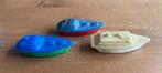 Vintage Retro speelgoed plastic bootjes incl wielen, Ophalen of Verzenden, Zo goed als nieuw