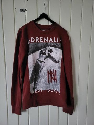 Longsleeve shirt Non Grada, rood, maat M, zgan beschikbaar voor biedingen