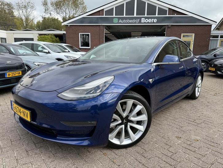 Tesla Model 3 Long Range AWD 75 kWh 59239km, Pano-dak, 19''L, Auto's, Tesla, Bedrijf, Te koop, Model 3, 4x4, ABS, Airbags, Airconditioning