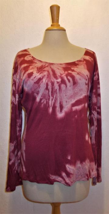 Tie-dye aparte print top! L beschikbaar voor biedingen