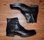 Jack & Jones - zwart leren JFW ORCA boots - maat 45, Zwart, Boots, Nieuw, Ophalen of Verzenden