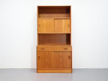 Deens wandmeubel | Teak | 2 Delig | Vintage beschikbaar voor biedingen