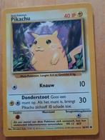 PIKACHU - KNAUW - 58/102 POKÉMON KAART, Ophalen of Verzenden