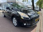 Peugeot 5008 1.6 Blue Lease Executive 7persoons Airco/ECC,Na, Euro 5, Stof, Gebruikt, Zwart