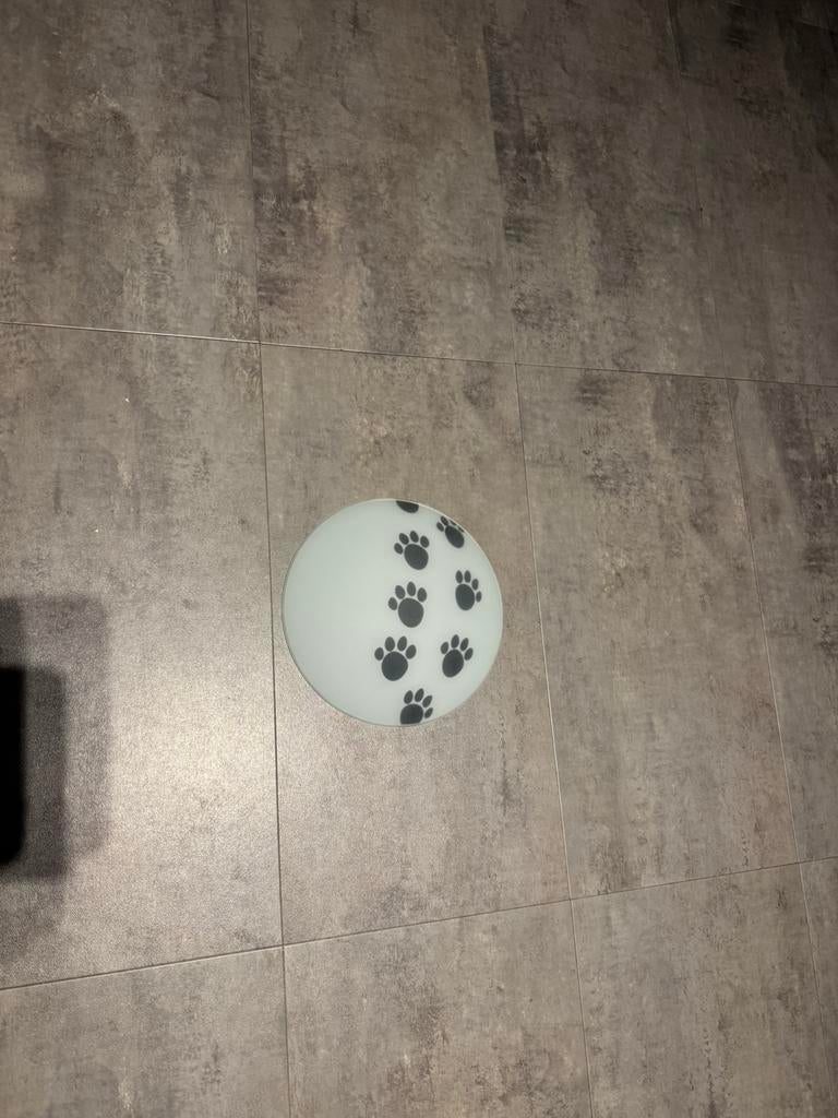 Lamp met hondenpootjes zonder lampje, Ophalen of Verzenden, Zo goed als nieuw