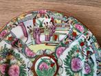 Chinees bord, kleurrijk, Ø 26,5 cm, Antiek en Kunst, Ophalen of Verzenden