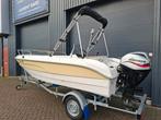 NIEUWSTAAT! Topcraft 440 + Mariner 30PK INJECTIE 4 Takt, Watersport en Boten, Ophalen of Verzenden, Zo goed als nieuw, 3 tot 6 meter
