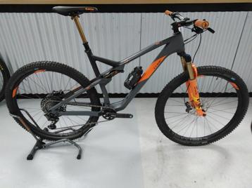 Cube AMS C:68 Carbon/Grijs/Oranje 52cm 2020