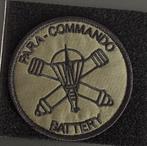 Belgische para commado patch (velcro), Verzamelen, Militaria | Algemeen, Ophalen of Verzenden, Landmacht, Overige gebieden, Embleem of Badge