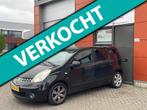 Nissan Note 1.6 Life APK AIRCO NAP CNTRL ELEK RAMEN, Voorwielaandrijving, Gebruikt, 4 cilinders, Zwart