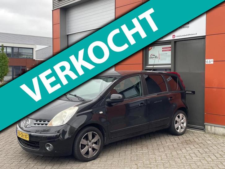 Nissan Note 1.6 Life APK AIRCO NAP CNTRL ELEK RAMEN, Auto's, Nissan, Bedrijf, Te koop, Note, ABS, Airbags, Airconditioning, Boordcomputer