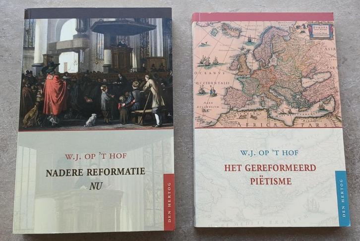 Serieboeken 'Reformatie' en 'Geref. Piëtisme' W.J. Op 't Hof, Boeken, Godsdienst en Theologie, Nieuw, Ophalen of Verzenden