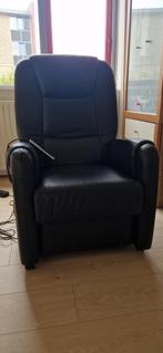 Sta op stoel, Huis en Inrichting, Fauteuils, Ophalen, Zo goed als nieuw, 50 tot 75 cm, Leer