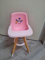 ZGAN | Baby Born eetstoel, Kinderen en Baby's, Speelgoed | Poppen, Ophalen of Verzenden, Zo goed als nieuw, Babypop