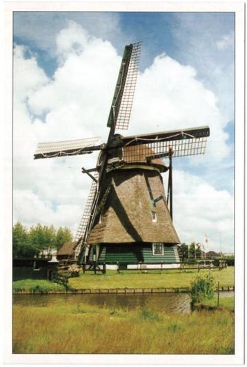 (NH473) Ansichtkaart Uitgeest molen De Dog beschikbaar voor biedingen