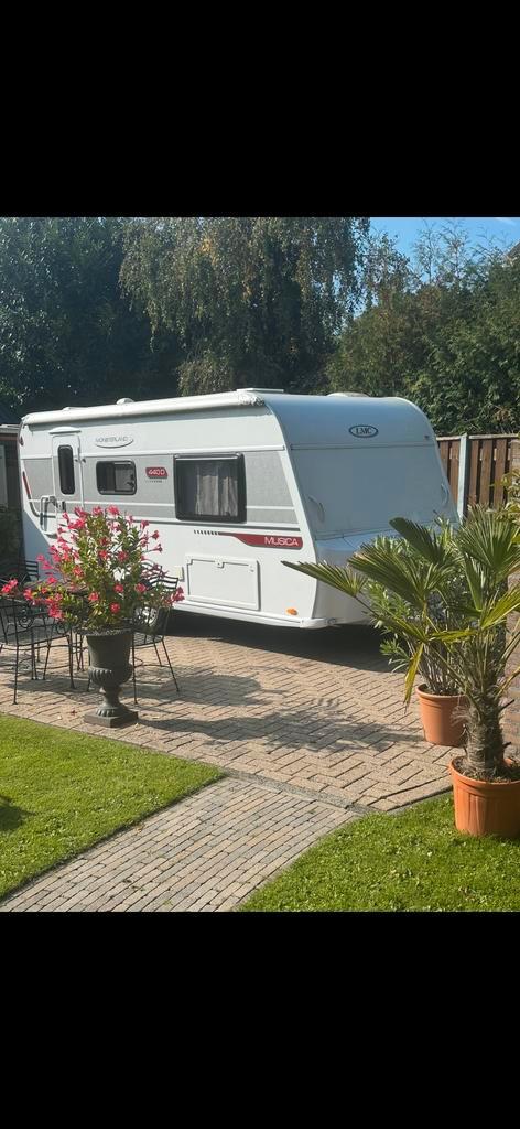 Mooie LMC Münsterland Caravan te Koop!, Caravans en Kamperen, Caravans, Particulier, tot en met 4, 1000 - 1250 kg, Rondzit, LMC en Münsterland