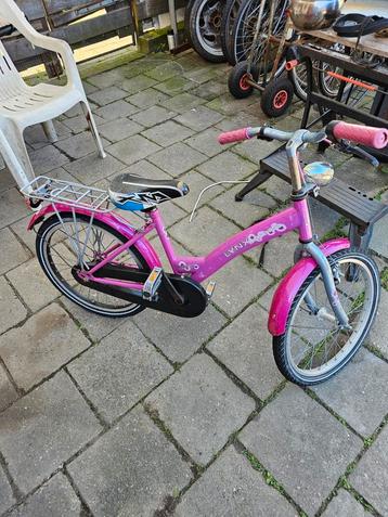 Leuke roze kinderfiets - Lynx beschikbaar voor biedingen