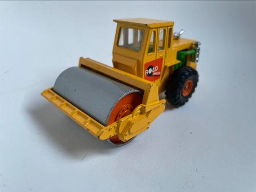 model Rascal road roller wals wegenbouw geel 1/50 Corgi Toys, Hobby en Vrije tijd, Modelauto's | 1:50, Gebruikt, Hijskraan, Tractor of Landbouw