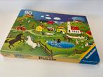 Ravensburger vintage puzzel Dorpsleven M Cronshagen, Ophalen of Verzenden, Minder dan 500 stukjes, Gebruikt, Legpuzzel