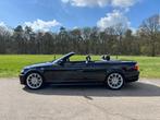 BMW 3-Serie (E46) 325 Ci Cabrio AUT 2005 Zwart met hardtop, Auto's, Te koop, 720 kg, Geïmporteerd, Benzine