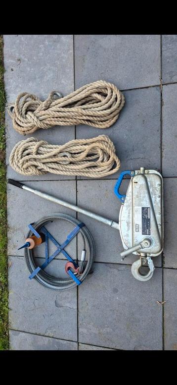 Rema Gripper Staaldraad takel 1,5T compleet (nieuw) beschikbaar voor biedingen