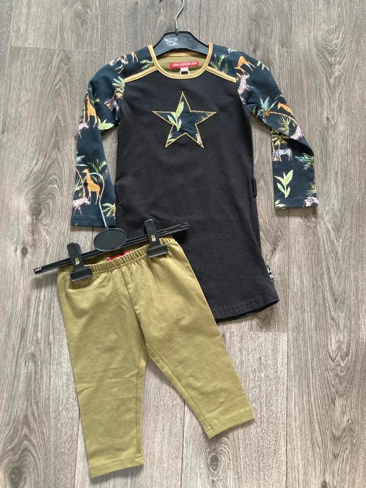 LOVESTATION22 setje nieuw mt 98-104, Kinderen en Baby's, Kinderkleding | Maat 98, Nieuw, Meisje, Jurk of Rok, Ophalen of Verzenden
