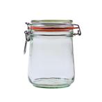 weckpot met rode stiek, wekpot, wekpotten, Huis en Inrichting, Keuken | Potten en Pannen, Ophalen, Nieuw, Glas, Overige typen