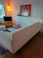 Bank, 3,5 zits, Ophalen, 75 tot 100 cm, Zo goed als nieuw, Stof