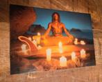 Zippo Meditation kaart - man aan het mediteren, Verzenden, 1980 tot heden, Ongelopen, Overige thema's