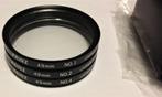 Close-up set +1,+2 en + 4 / 49mm, Overige merken, Minder dan 50 mm, Overige typen, Ophalen of Verzenden