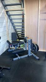 Body-Solid Leg Extension en Curl Machine - Plate loaded, Ophalen, Krachtstation