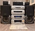 Vintage Technics Audio Set 5 cd wisselaar dubbel cassette, Overige merken, Zo goed als nieuw, Speakers, Losse componenten