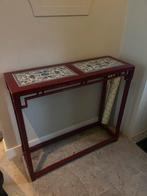 Sidetable met stenen tableaus, Ophalen, Overige materialen, Gebruikt, 100 tot 150 cm