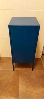 IKEA Lixhult blauw metalen kastje, Ophalen, Gebruikt