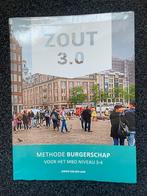 Zout 3.0 Burgerschap MBO 3-4, Ophalen of Verzenden, Zo goed als nieuw, MBO