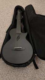 Harley Benton TravelMate-E carbon incl. alle accessoires, Ophalen, Zo goed als nieuw, Solid body, Overige merken