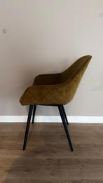 2 Goossens Eetkamerstoelen - Mosterdgeel, Huis en Inrichting, Stoelen, Ophalen, Gebruikt, Twee, Overige kleuren