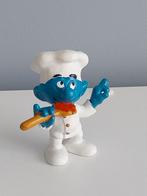 Smurfen. Smurf Chefkok met lepel met Oranje saus, Verzenden, Zo goed als nieuw, Verschillende Smurfen, Poppetje, Figuurtje of Knuffel