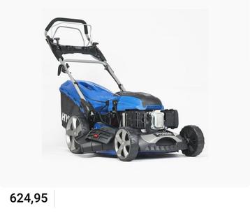 Hyundai Benzine Grasmaaier 50,8cm - Zelfrijdend, Elektrisch beschikbaar voor biedingen