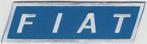 Fiat stoffen opstrijk patch embleem #8, Ophalen of Verzenden, Nieuw, Auto's