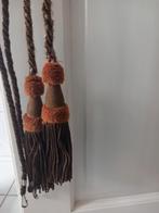 Vintage embrasse  / gordijnkoord bruin, Ophalen of Verzenden, Zo goed als nieuw, Bruin