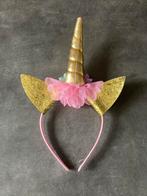 Unicorn Haarband roze goud, Kinderen en Baby's, Kindermode-accessoires, Ophalen of Verzenden, Zo goed als nieuw