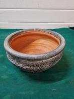 bloempot grijs rond, Ophalen of Verzenden, 'T Olde Gre-j, Info@toldegrej.nl, Endepoelstraat 20f Didam