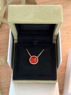 Van Cleef&Arpels necklace 18k rosegold with carnelian, Sieraden, Tassen en Uiterlijk, Kettingen, Nieuw, Ophalen of Verzenden, Met edelsteen