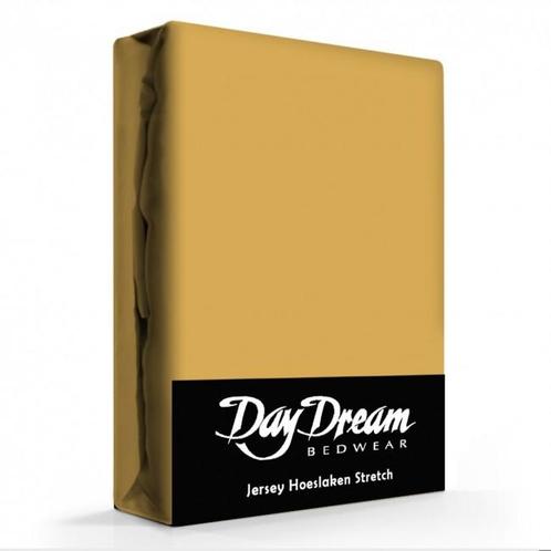 Day Dream Jersey Hoeslaken Chai Tea Nieuw €6,50, Huis en Inrichting, Slaapkamer | Beddengoed, Nieuw, Hoeslaken of Sloop, Eenpersoons
