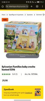 Sylvanian Families Baby Crèche Kasteel, Ophalen, Zo goed als nieuw, Poppenhuis