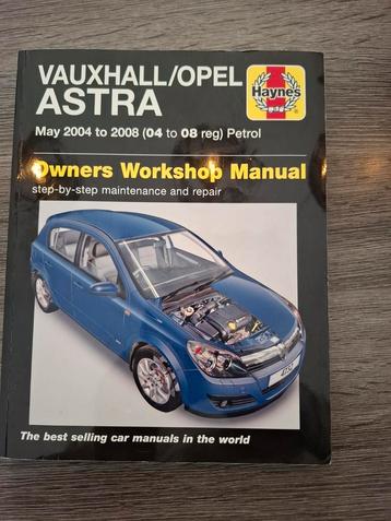 Opel Astra werkplaats handboek beschikbaar voor biedingen